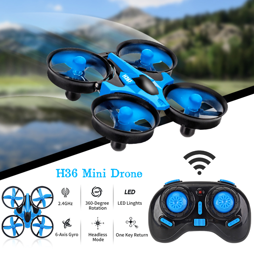 JJRC H36 ミニRCドローン 4ch 6軸ヘッドレスモ - Eachine Drone E010 のレビューと価格